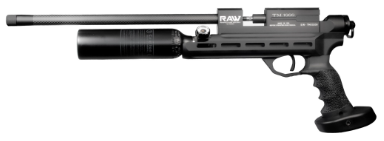 R.A.W. TM1000 CHASSIS PISTOL .177 AL TANK, 12 FT LBS