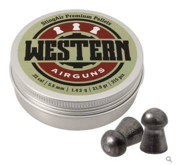 Western Sting Air .22 cal 21.9gr (315ct)