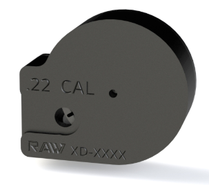 RAW HMX .22 cal 12 Shot Rotary Spare Magazine,X-tra Deep, LH Feed