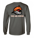 FOX AIR POWER LONG SLEEVE T-SHIRT, GRAY