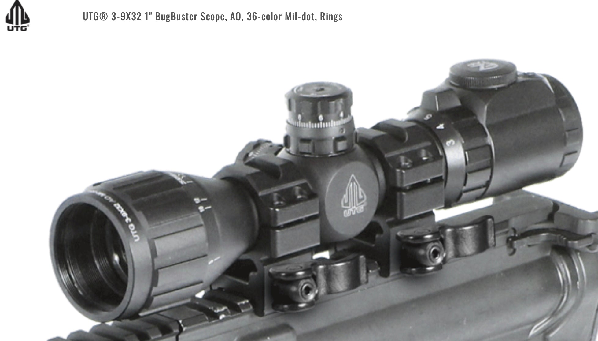 Leapers UTG BugBuster Rifle Scope 3-9x32mm 2024 1