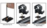 UTG 11MM DOVE TAIL TO PICATINNY/WEAVER LOW PROFILE SNAP IN ADAPTER - MNT-DT2PW01