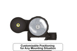UTG LIGHT/GREEN LASER COMBO, 400 LUMEN, INTEGRAL MOUNT- LT-ELP39Q-A