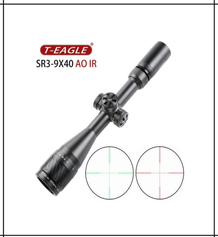 T-EAGLE SR 3-9X40AOIR BLACK