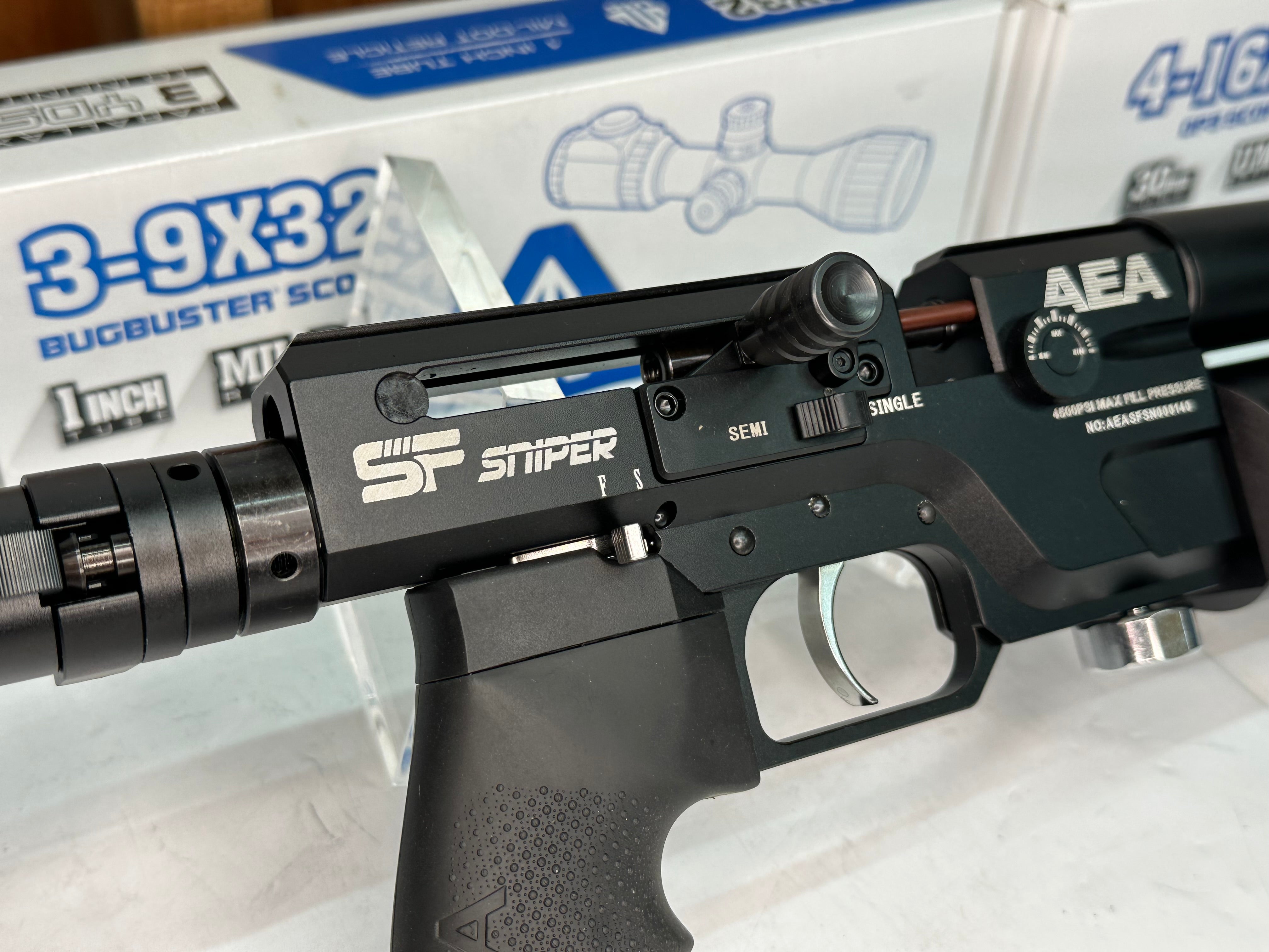 AEA SF SNIPER 18” - SWITCHABLE SEMI AUTO OR BOLT ACTION - REGULATED ...